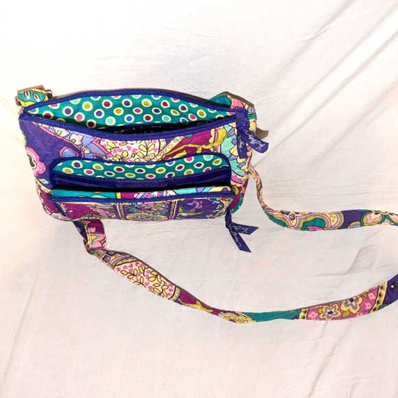 Vera Bradley quilted crossbody bag and matching coin purse - Picture 4 of 4